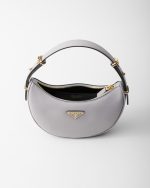 Prada Arqué Small Leather Shoulder Bag - Image 5